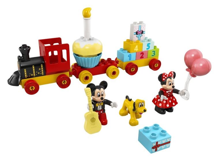 LEGO DUPLO Disney, Urodzinowy pociąg myszek Miki i Minnie, 10941