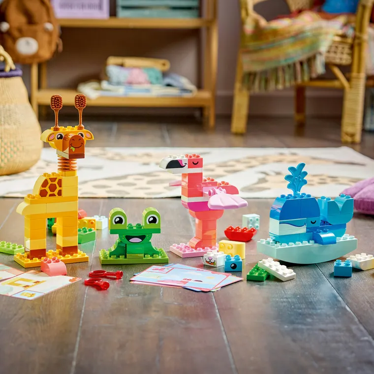 LEGO DUPLO, Gra w budowanie zwierzątek, 10472