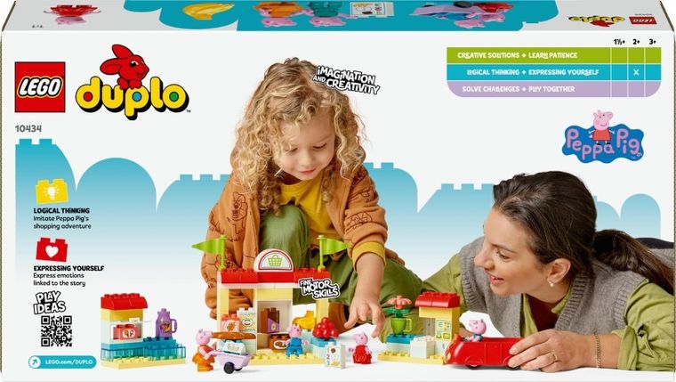LEGO DUPLO, Peppa i supermarket, 10434