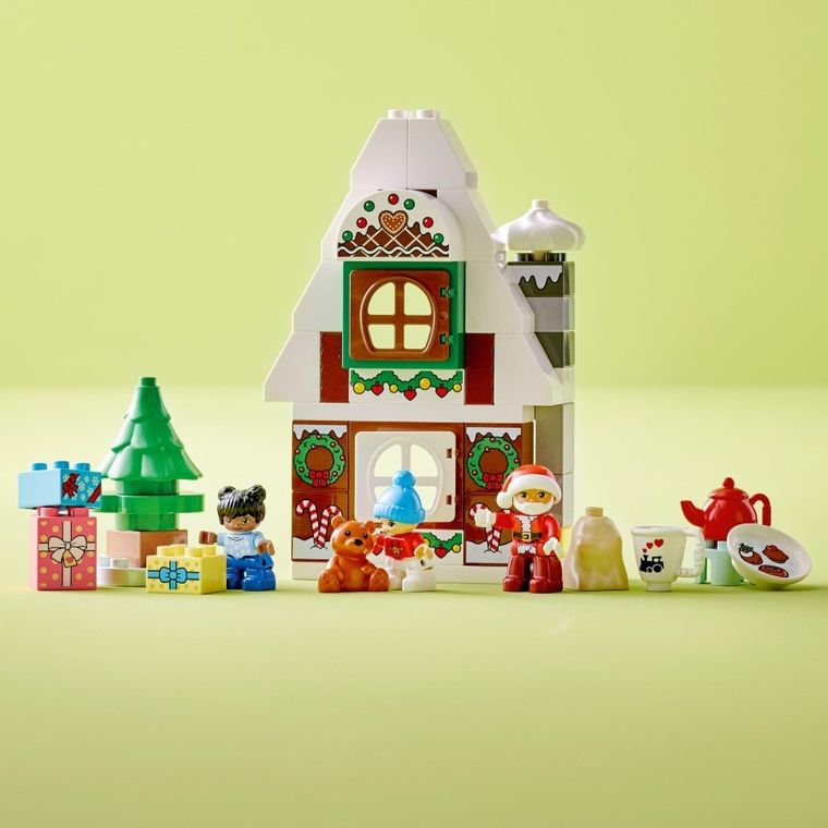 LEGO DUPLO, Piernikowy domek Świętego Mikołaja, 10976