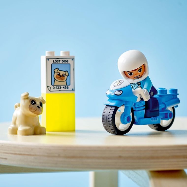 LEGO DUPLO, Rescue Motocykl policyjny, 10967