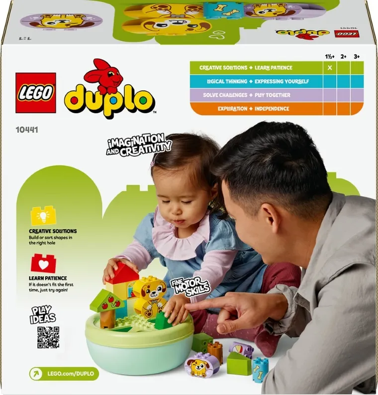LEGO DUPLO, Sorter kształtów: dom szczeniaczków, 10441
