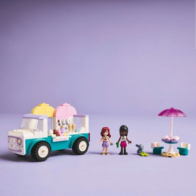 LEGO Friends, Furgonetka z lodami w mieście Heartlake, 42644