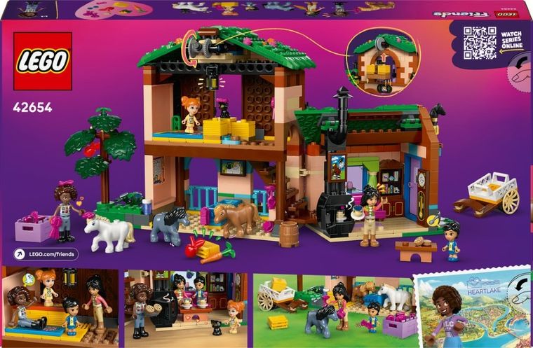 LEGO Friends, Ranczo kucyków i stajnia, 42654