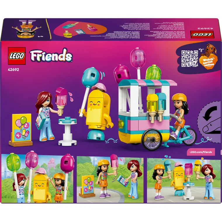 LEGO Friends, Stoisko z lodami i balonami, 42692