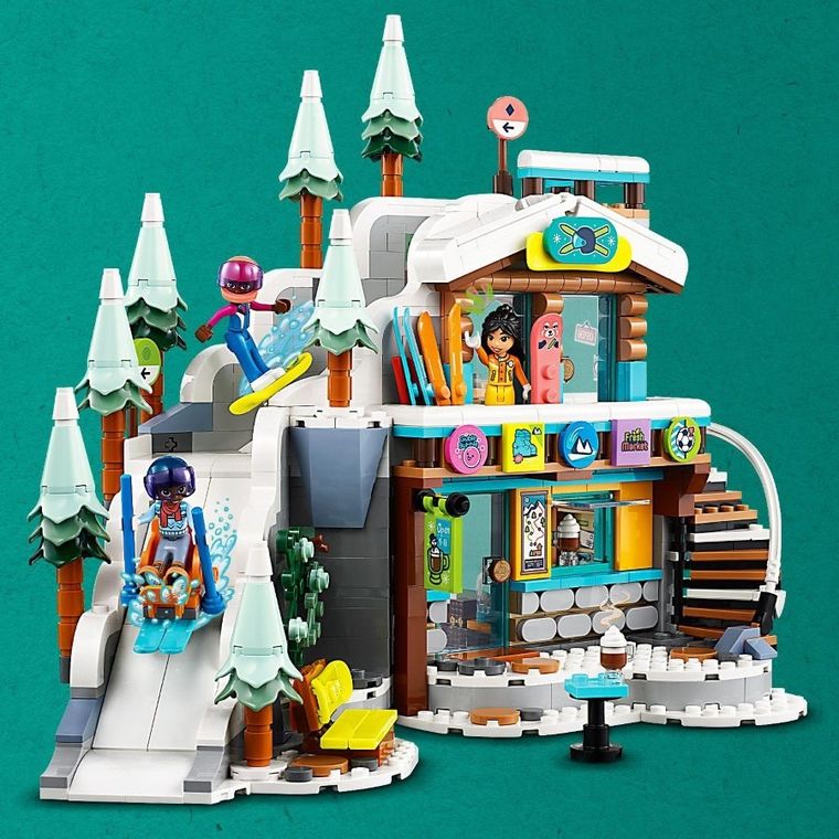 LEGO Friends, Stok narciarski i kawiarnia, 41756