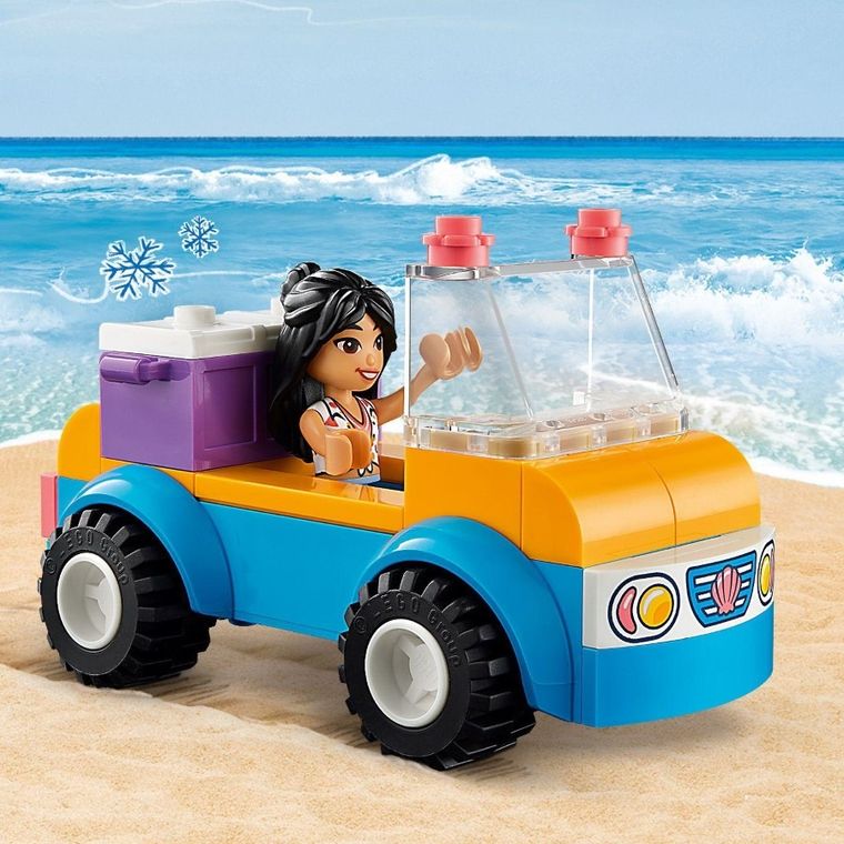 LEGO Friends, Zabawa z łazikiem plażowym, 41725