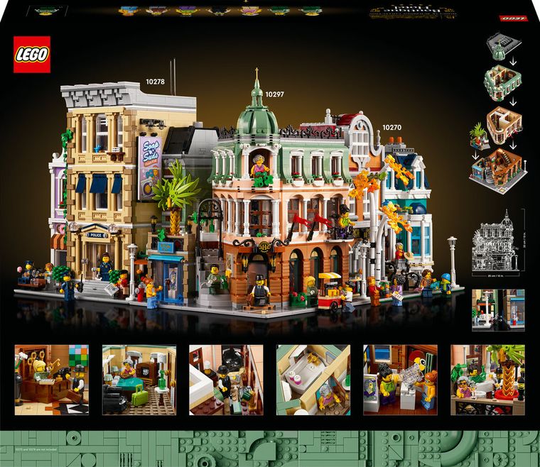 LEGO Icons, Hotel butikowy, 10297