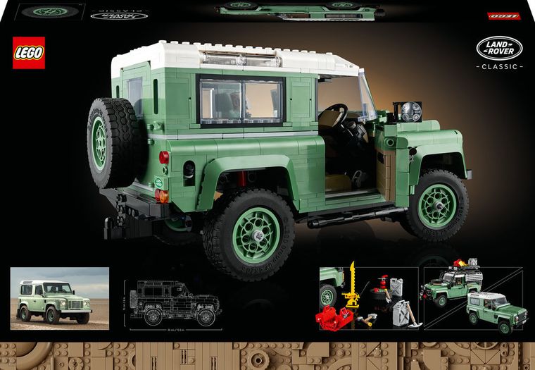 LEGO Icons, Land Rover Classic Defender 90, 10317