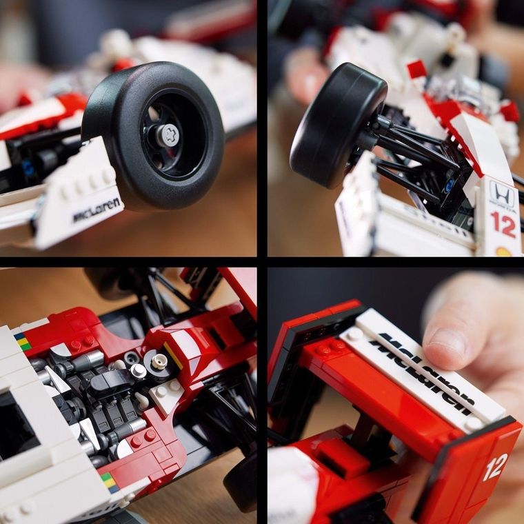 LEGO Icons, McLaren MP4/4 i Ayrton Senna, 10330