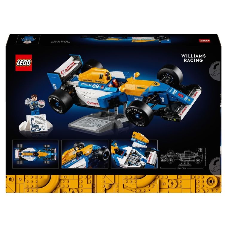 LEGO Icons, Williams Racing FW14B i Nigel Mansell, 10353