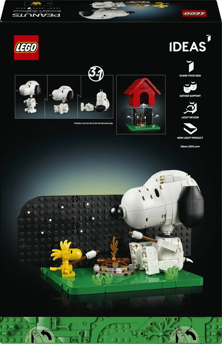 LEGO Ideas, Fistaszki: Buda Snoopy’ego, 21368