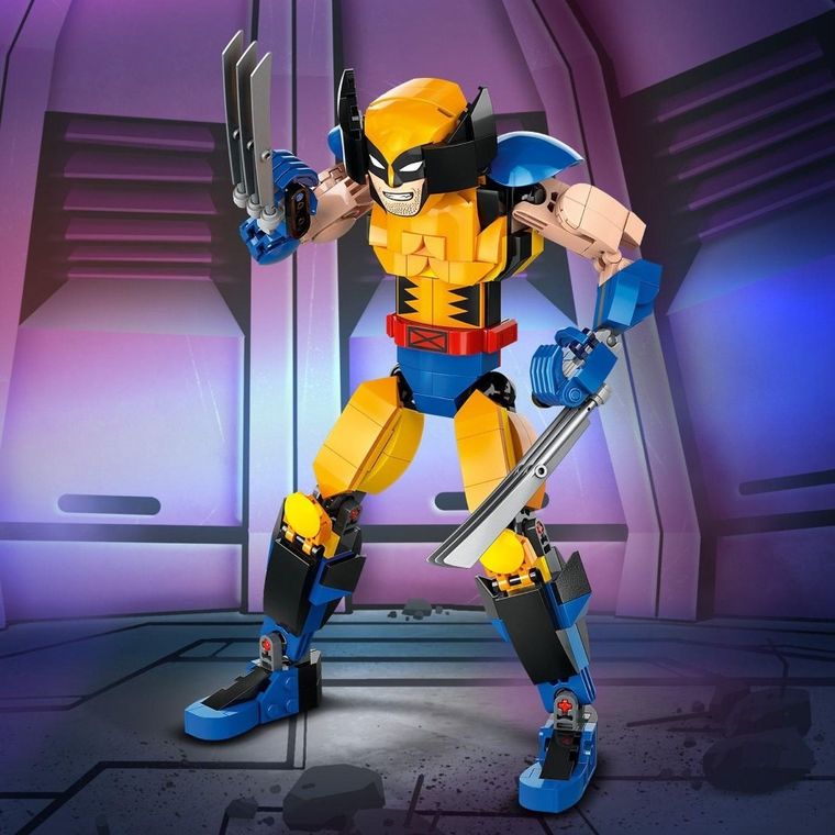LEGO Marvel, Figurka Wolverine’a do zbudowania, 76257