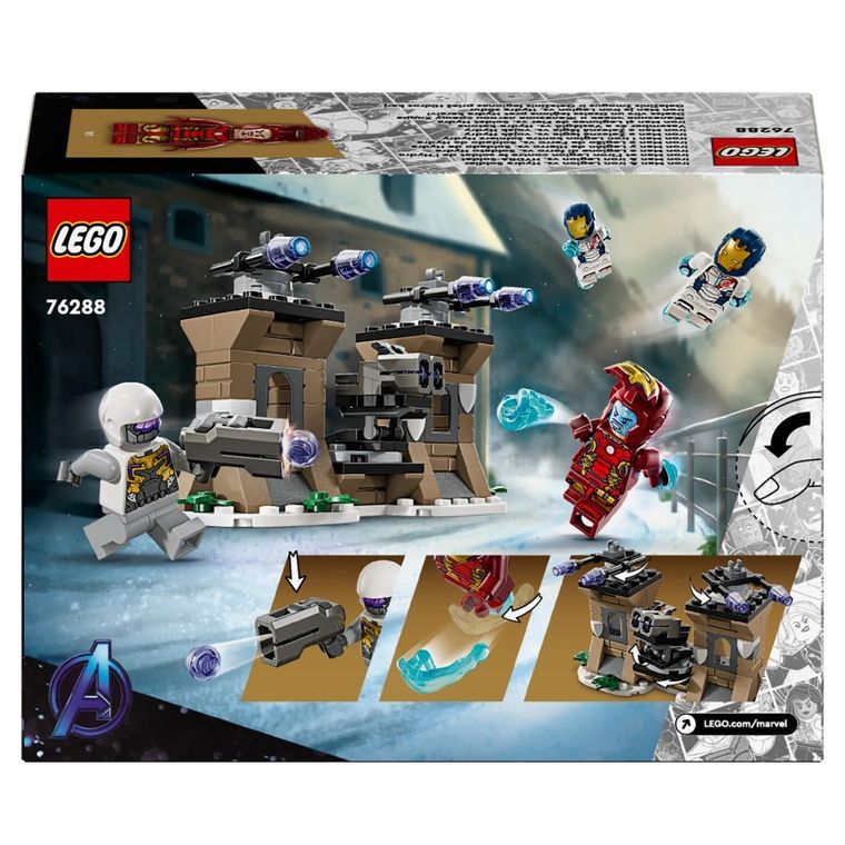 LEGO Marvel, Iron Man i Iron Legion kontra żołnierz Hydry, 76288