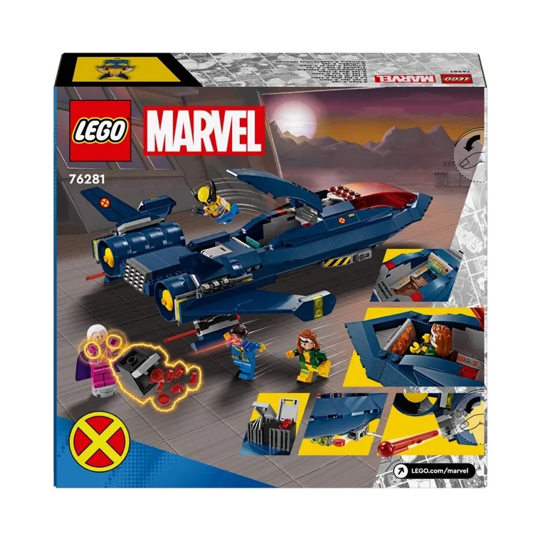 LEGO Marvel, Odrzutowiec X-Menów, 76281