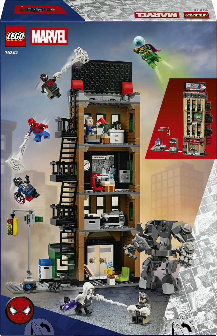 LEGO Marvel, Spider-Man kontra Mysterio: Daily Bugle, 76342