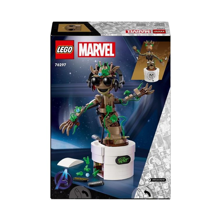 LEGO Marvel, Tańczący Groot, 76297