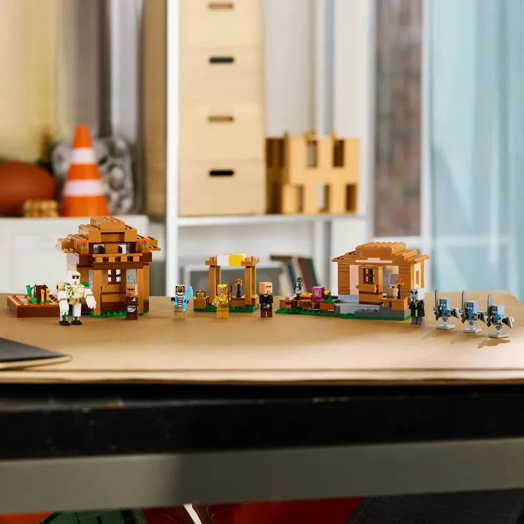 LEGO Minecraft, Najazd przywoływaczy na wioskę, 21596
