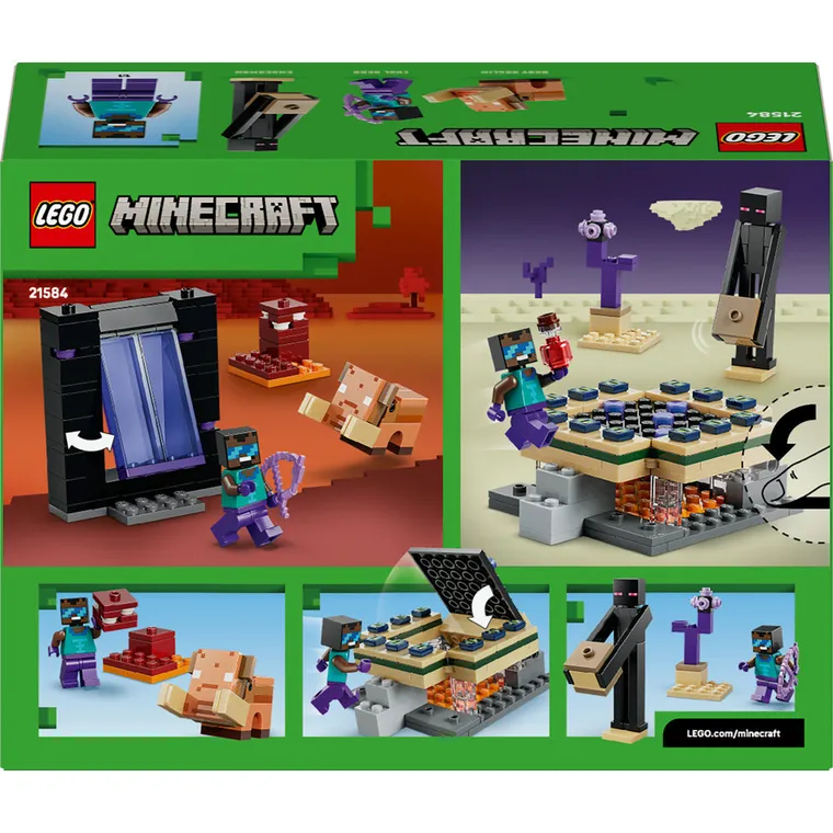 LEGO Minecraft, Podróż przez portal Netheru i Kresu, 21584