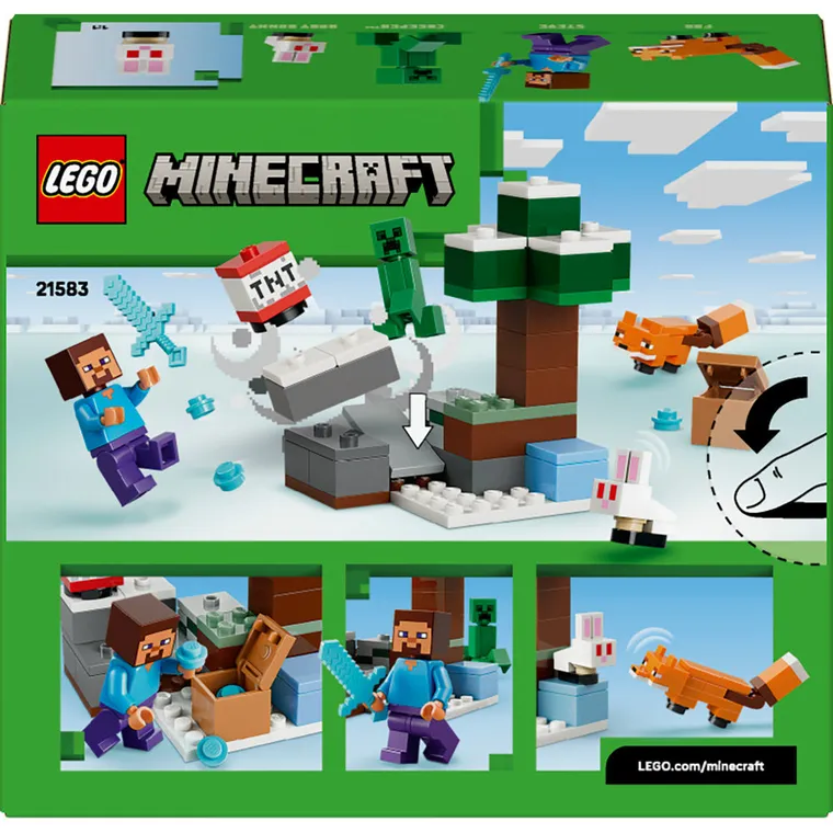 LEGO Minecraft, Przygoda Steve’a w tajdze, 21583