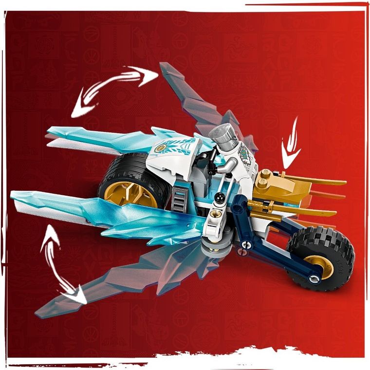 LEGO NINJAGO, Lodowy motocykl Zane’a, 71816