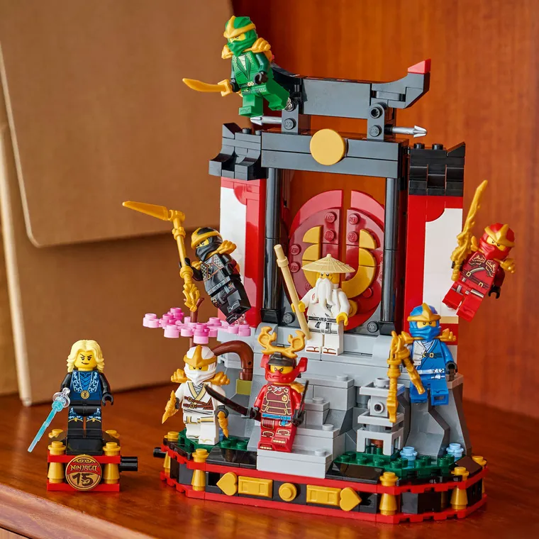 LEGO NINJAGO, Ozdoba z postaciami ninja - 15-lecie, 71866