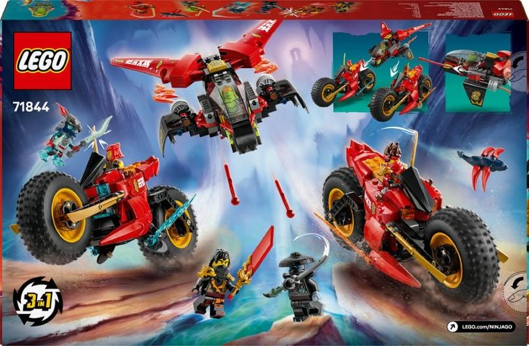 LEGO NINJAGO, Pojazd bojowy ninja, 71844