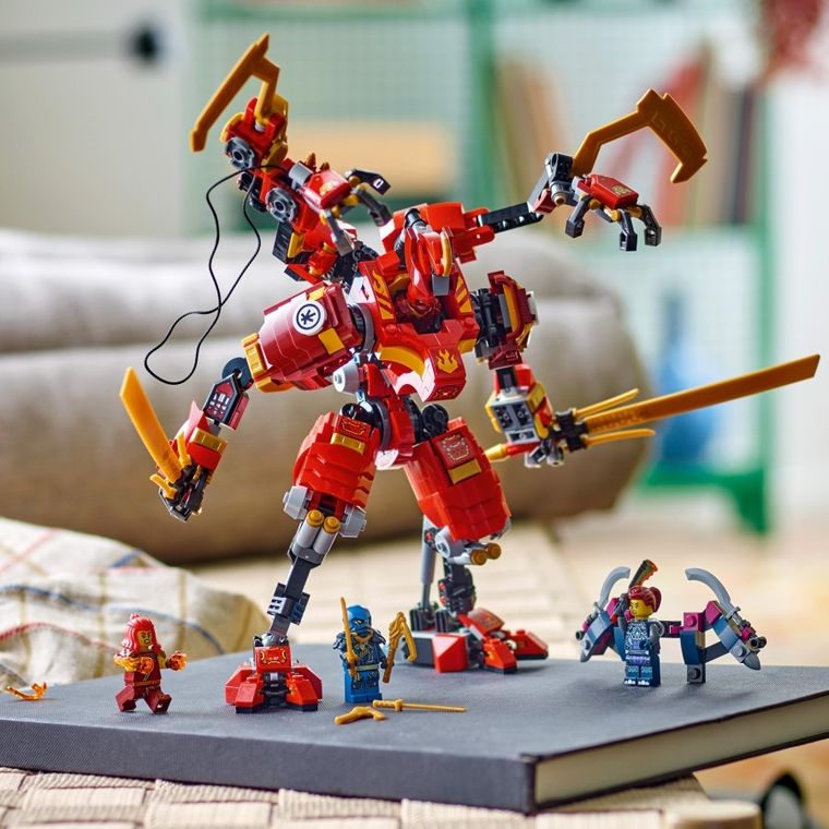 LEGO NINJAGO, Wspinaczkowy mech ninja Kaia, 71812