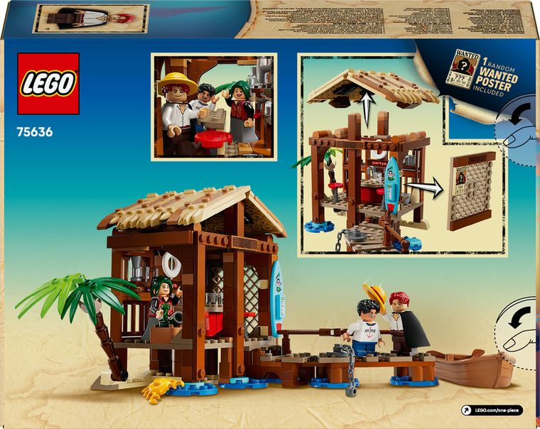 LEGO ONE PIECE, Chatka w wiosce Fuusha, 75636