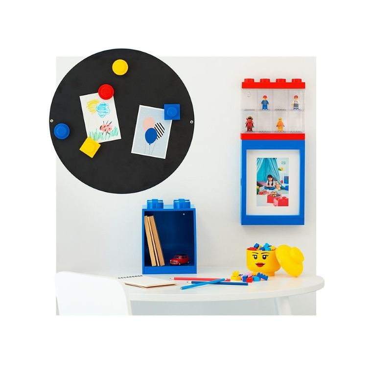 LEGO, ramka na zdjęcia 10-15, niebieska