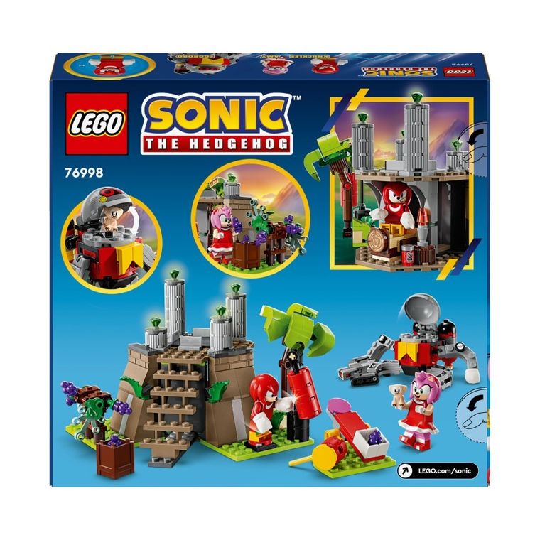 LEGO Sonic The Hedgehog, Knuckles i świątynia Master Emerald, 76998