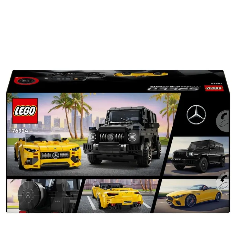 LEGO Speed Champions, Mercedes-AMG G 63 i Mercedes-AMG SL 63, 76924