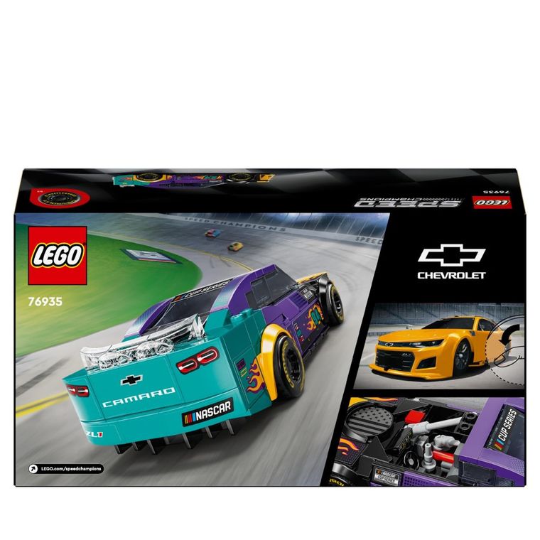 LEGO Speed Champions, NASCAR Next Gen Chevrolet Camaro ZL1, 76935