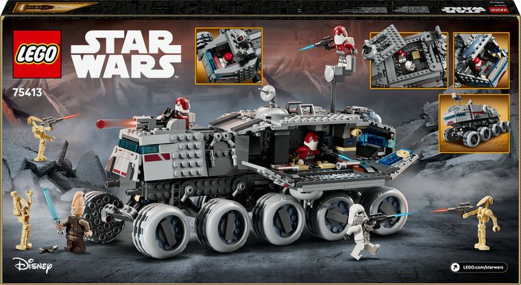 LEGO Star Wars, Czołg Republiki Juggernaut, 75413