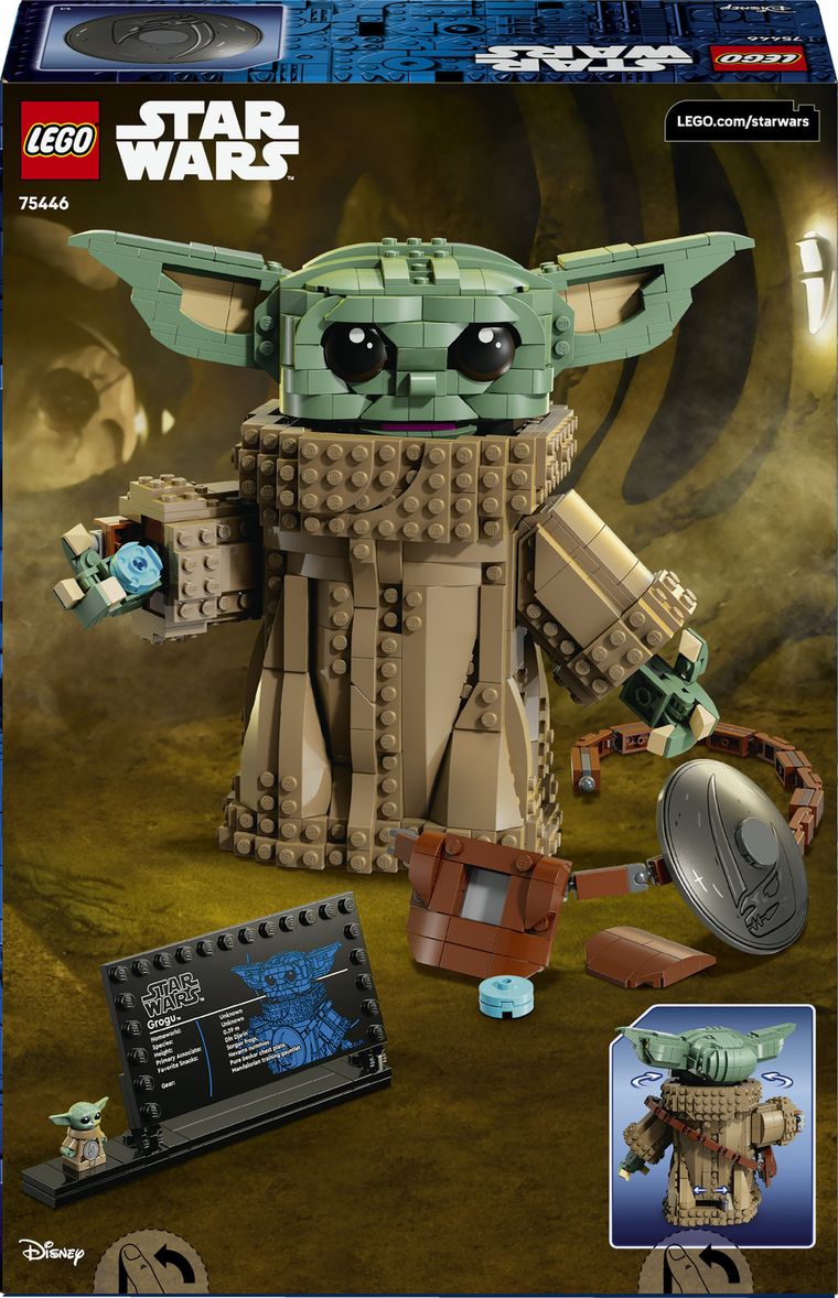 LEGO Star Wars, Grogu (uczeń Mandalorianina), 75446