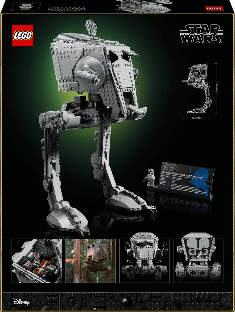 LEGO Star Wars, Maszyna krocząca AT-ST, 75417