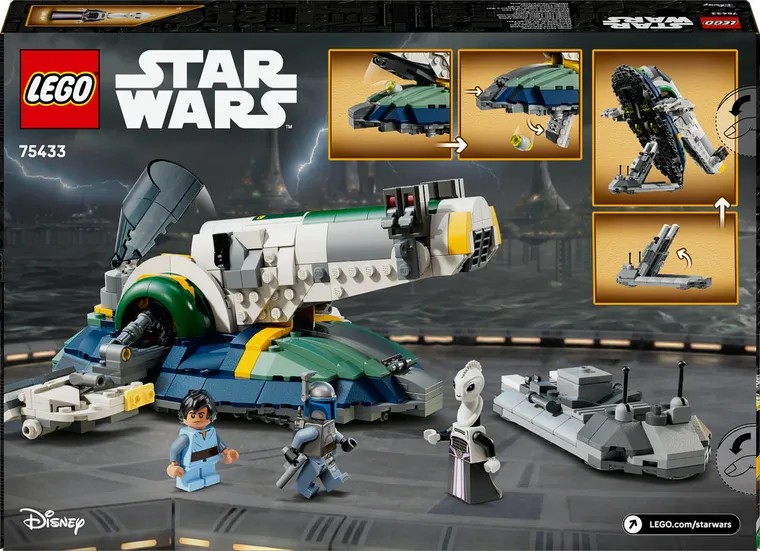 LEGO Star Wars, Statek kosmiczny Jango Fetta, 75433