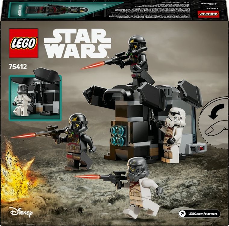 LEGO Star Wars, Szturmowiec Śmierci i nocny szturmowiec - zestaw bitewny, 75412