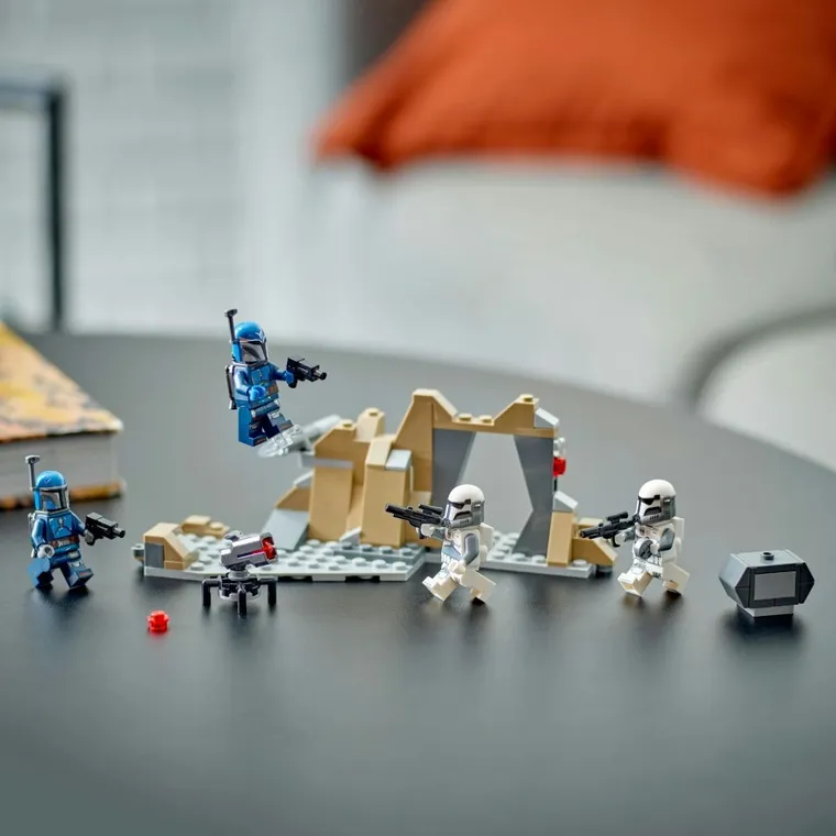 LEGO Star Wars, Zasadzka na Mandalorze - zestaw bitewny, 75373