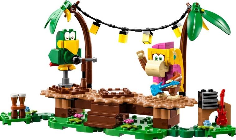 LEGO Super Mario, Dżunglowy koncert Dixie Kong - zestaw rozszerzający, 71421