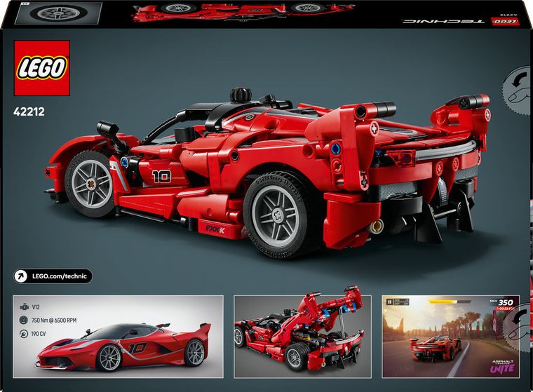 LEGO Technic, Ferrari FXX K, 42212