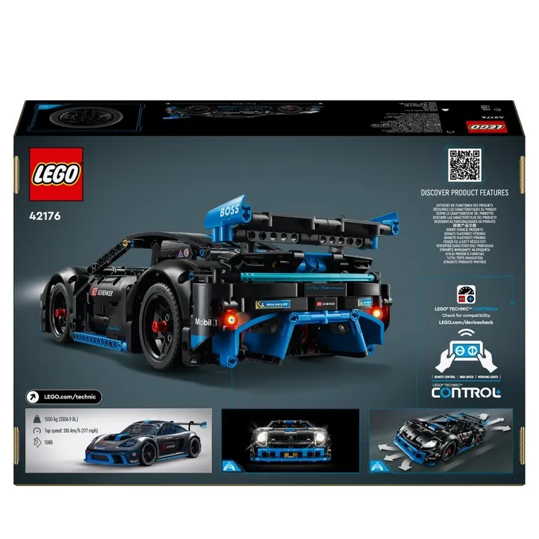 LEGO Technic, Samochód wyścigowy Porsche GT4 e-Performance, 42176