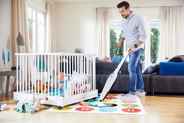 Leifheit, CleanTenso, mop parowy, 2 nakładki