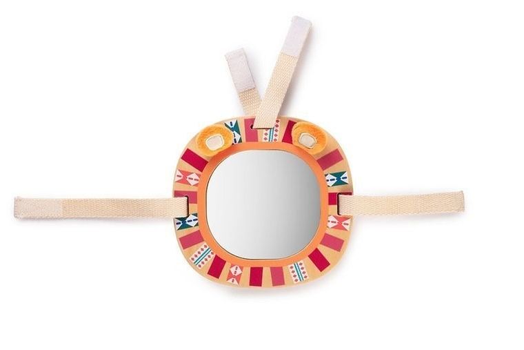 Lilliputiens, Nosorożec Marius, zestaw drewnianych zawieszek aktywizujących, 9m+