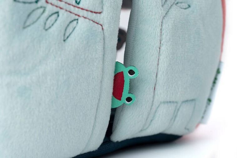 Lilliputiens, Piesek Jules, domek aktywizujący z grzechotkami, 9m+