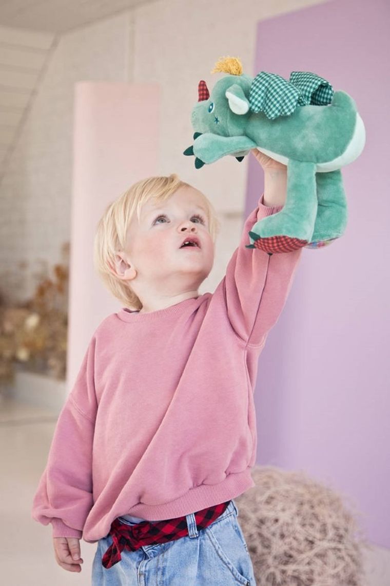 Lilliputiens, Smok Joe, przytulanka dźwiękowa, 9m+