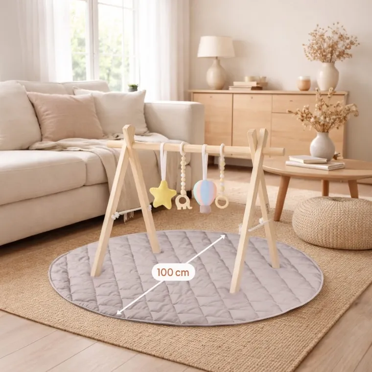 Lionelo, Anis, zestaw: pałąk i mata edukacyjna