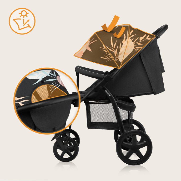 Lionelo, Annet Plus, wózek spacerowy, Lovin