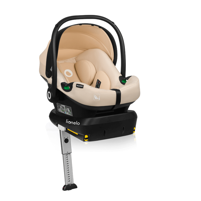 Lionelo, Astrid, I-Size, fotelik samochodowy, Beige Sand, 40-87 cm