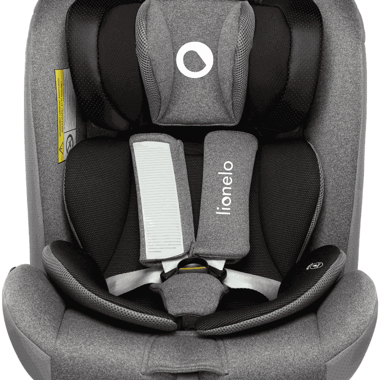 Lionelo, Braam, fotelik samochodowy, 40-150 cm, Grey Stone